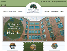 Tablet Screenshot of hopkinscenter.com